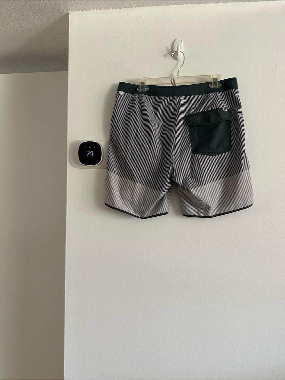 Vuori Gray and Dark Green Men's Swim/Board Shorts men XL